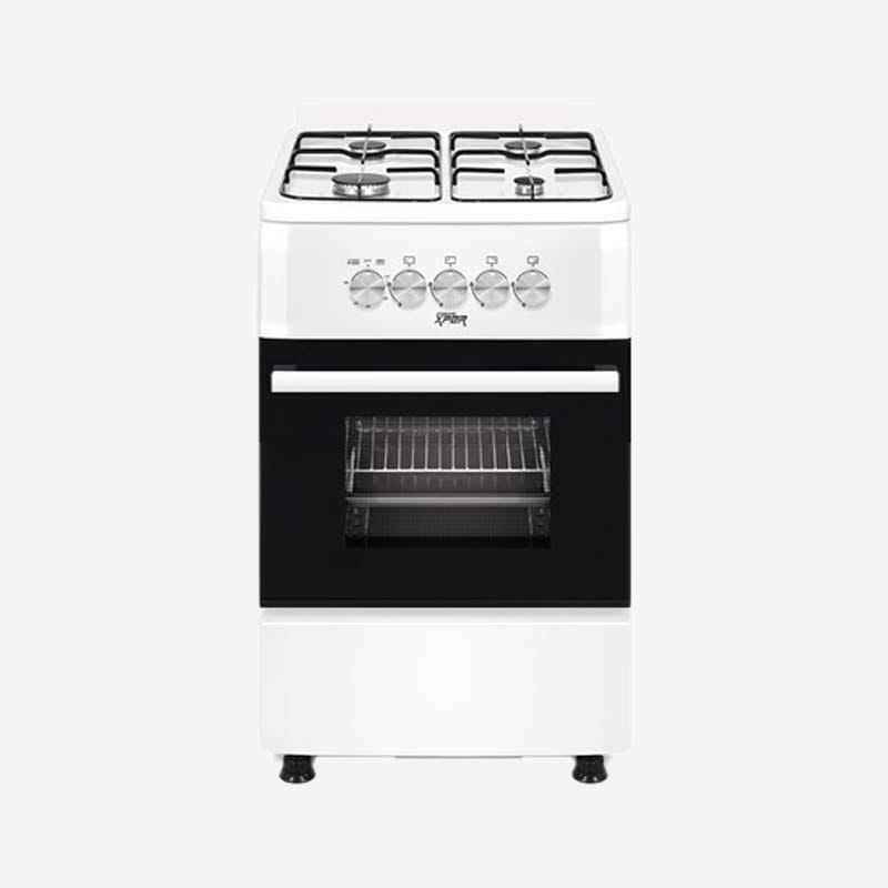 Xper Gas Cooker White 50cm