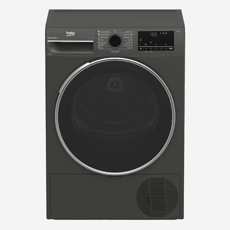 Beko 8 Kg Tumble Dryer with Sensor Black