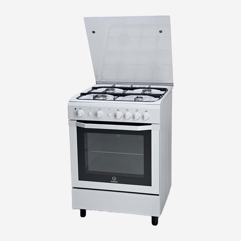 Indesit Cooker Gas White 60cm